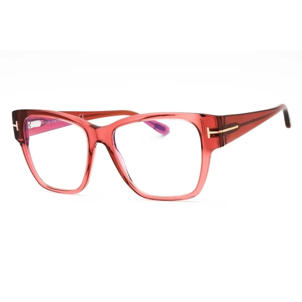 NWT Tom Ford FT5745-B Pink Rectangle 54mm Eyeglasses